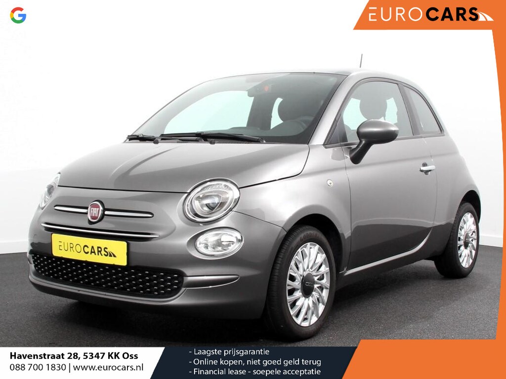 Fiat 500 1.0 Hybrid Lounge Plus Cruise control Panorama dak Parkeersensor achter Climate control Apple carplay / Andriod auto