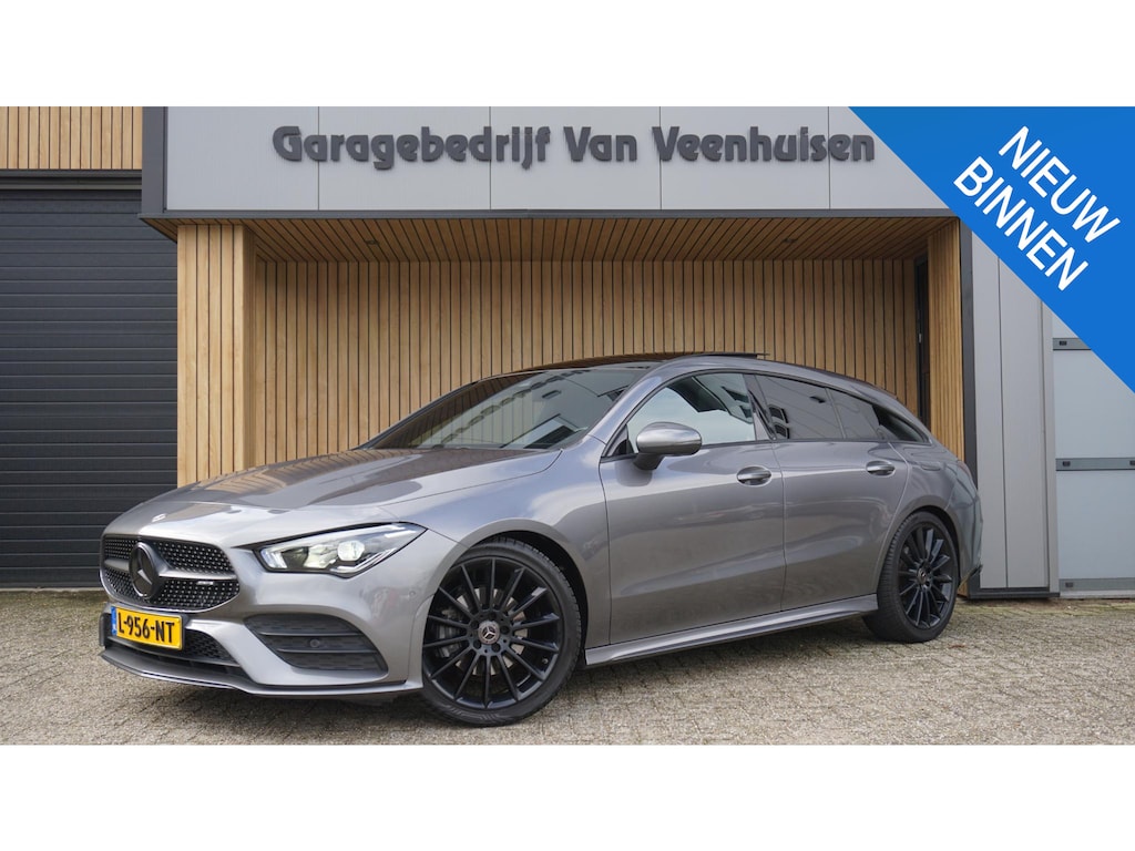 Mercedes-Benz CLA Shooting Brake 180 AMG-Line Pano.Dak Sfeerverlichting 360-View 19inch LM *Black Optik* Widescreen
