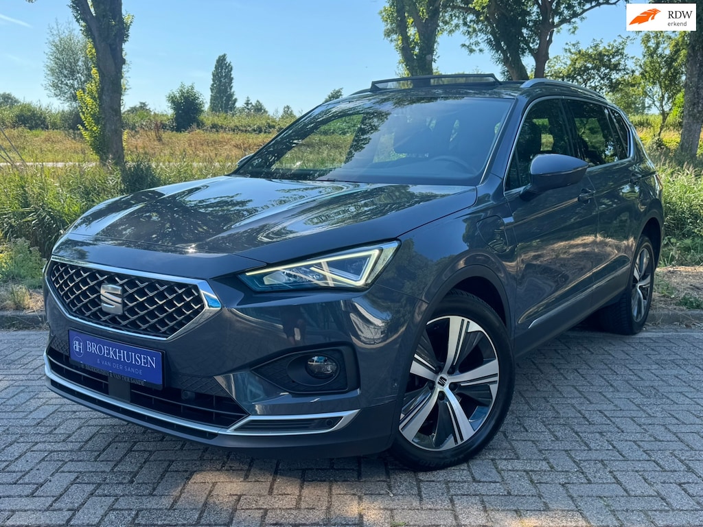 SEAT Tarraco 1.4 TSI e-Hybrid PHEV Xcellence 245pk Panoramadak / Camera / Stoelverwarming