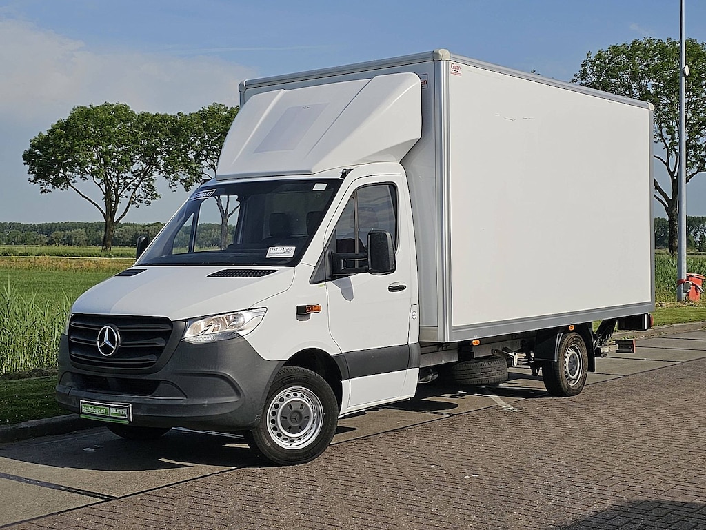 Mercedes-Benz Sprinter 314 2.2 CDI L3 EURO VI-D Airco, Leer, Automaat, Laadklep, Zijdeur, Spoiler, Euro6, 143Pk