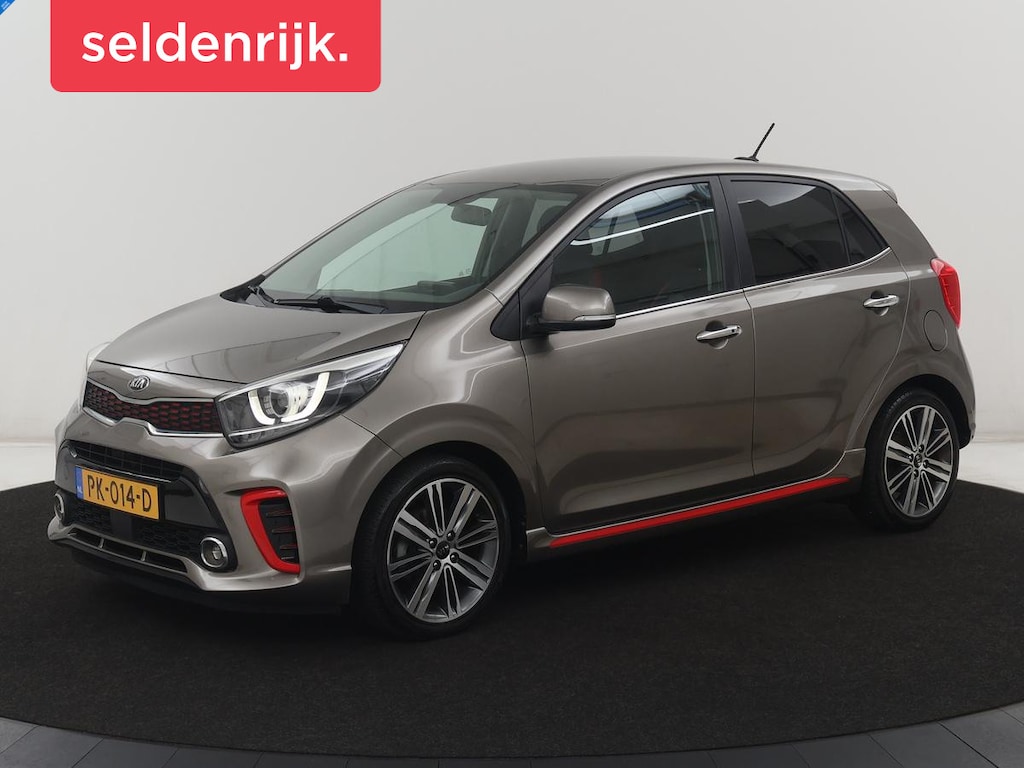 Kia Picanto 1.2 CVVT GT-Line | Leder | Stuur/stoel verwarming | Cruise control | Camera | Carplay | Climate control | Full LED |