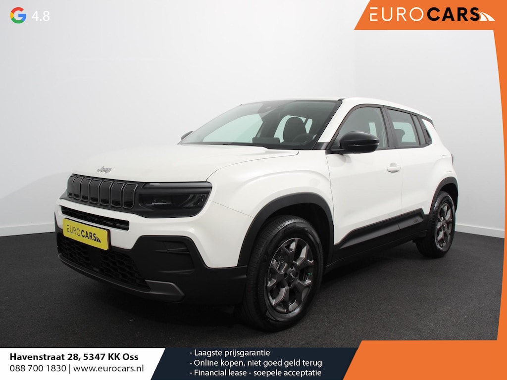 Jeep Avenger Longitude 54 kWh Automaat Navigatie Apple Carplay/ Android Auto Parkeersensor achter Cruise Control Stoelverwarming Full LED Virtual Cockpit Climate Control