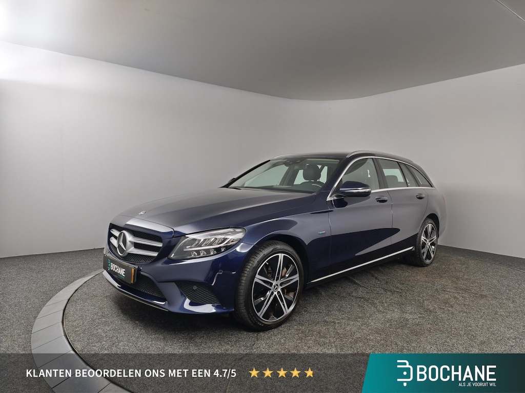 Mercedes-Benz C-klasse Estate 300 e Business Solution Luxury | Leder | Stoelverwarming | Camera | Navigatie |