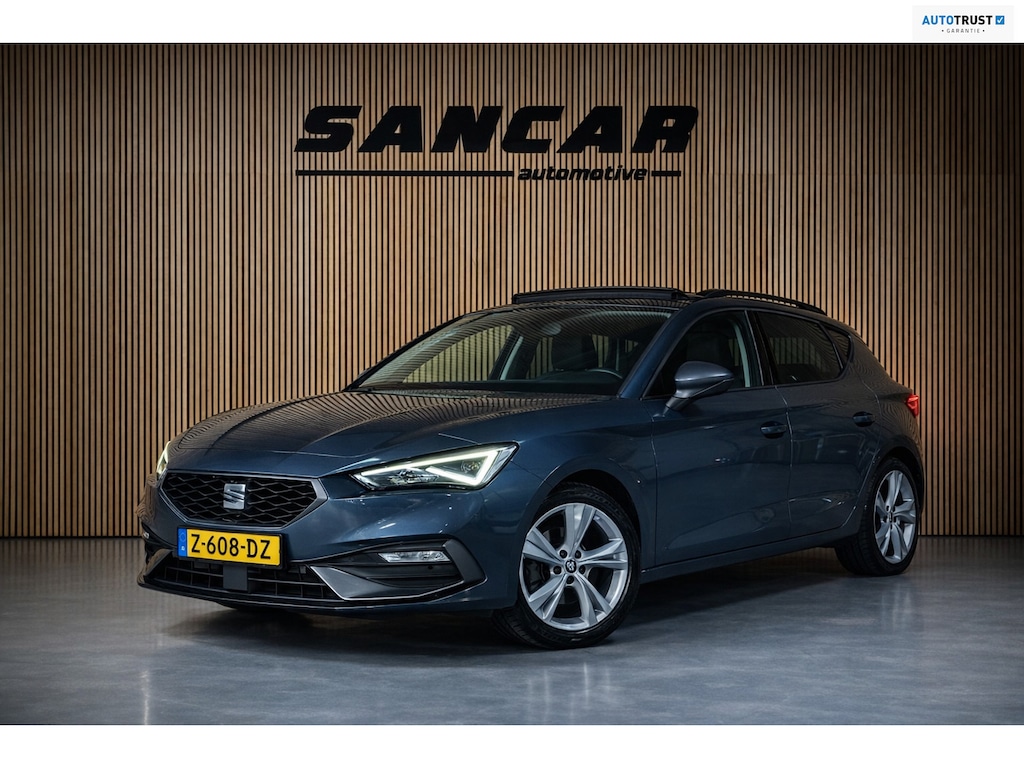 SEAT Leon 1.4 TSI eHybrid PHEV FR PANO|AMBIENT|MATRIX KOPLAMPEN|STOEL + STUUR VERWARMING| 17 INCH LMV