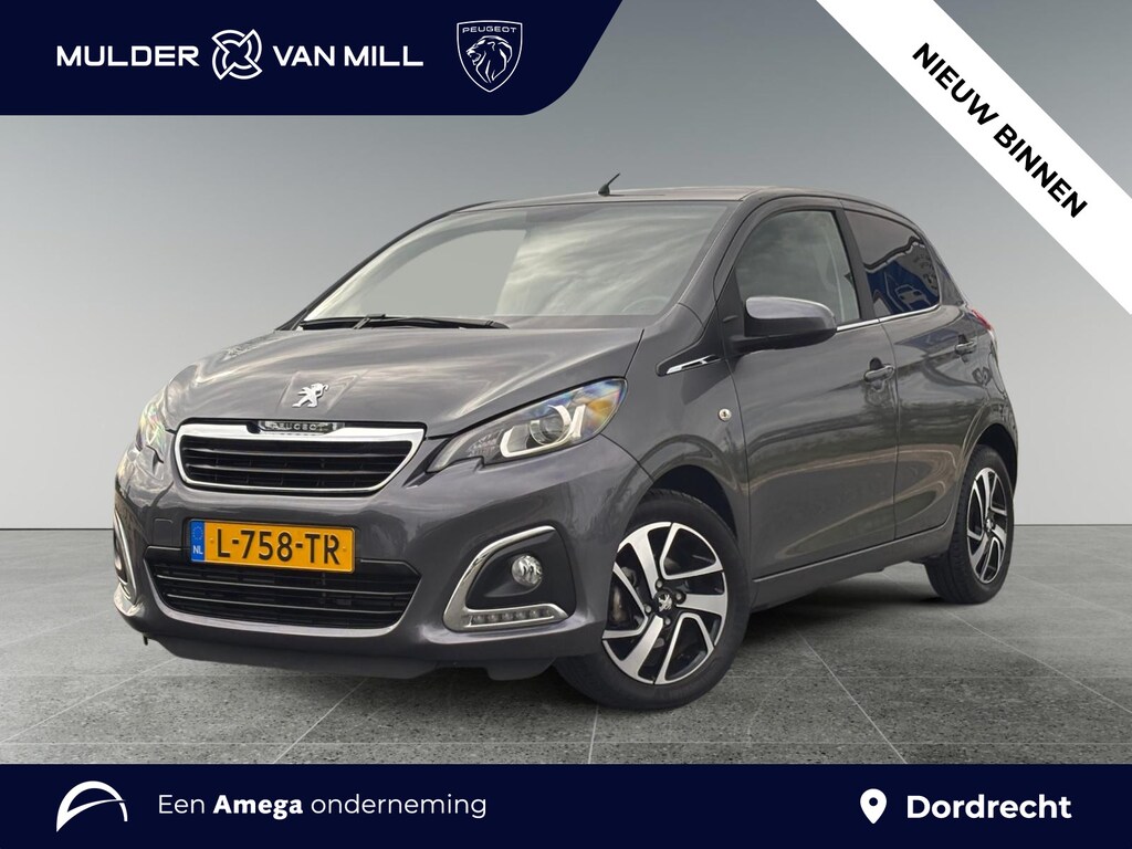 Peugeot 108 5-deurs Allure 1.0 e-VTi 72pk | CAMERA | CLIMA | UNIEKE KM-STAND! | DAB+ | LM-VELGEN | EXTRA GETINTE ACHTERRUITEN | ISOFIX |
