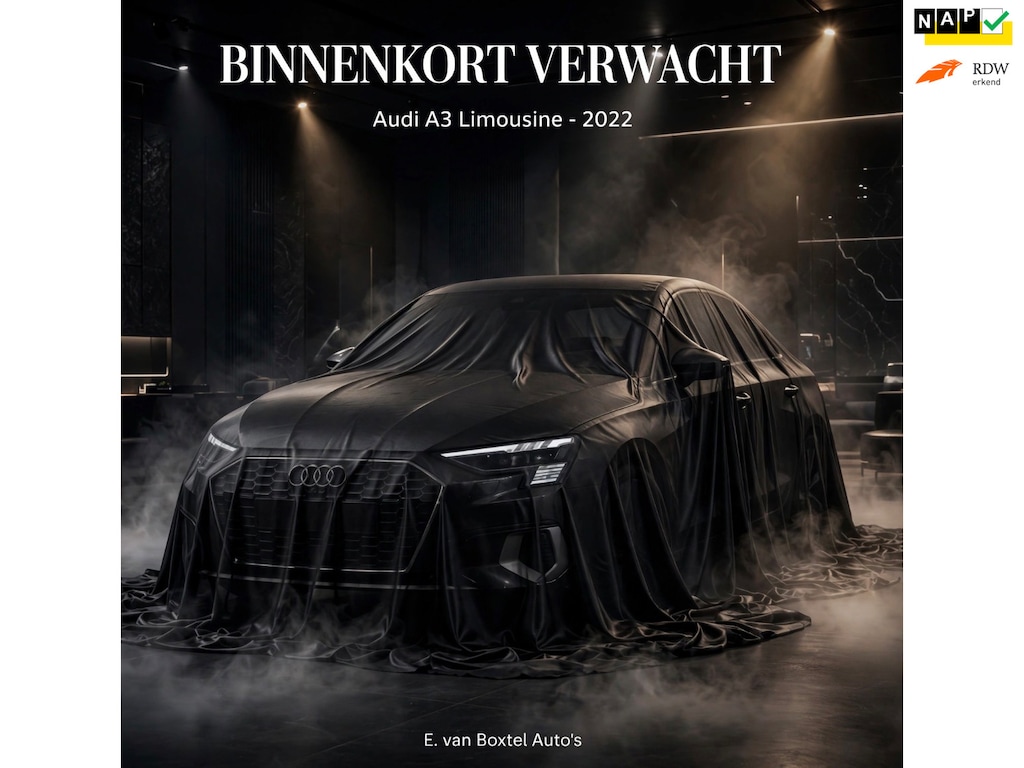 Audi A3 Limousine 30 TFSI Pro Line, digitaal cockpit, 1 e eigenaar, Origineel Nederlandse auto met nationale auto pas