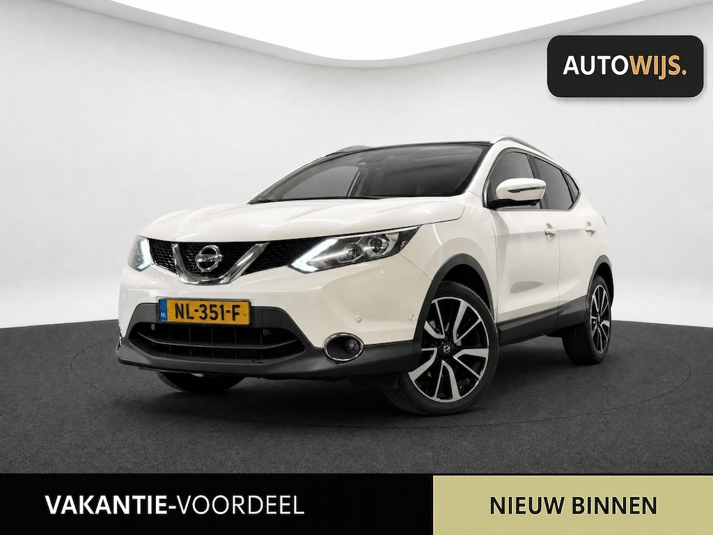 Nissan Qashqai 1.2 Tekna|NL AUTO|LEDER|PANO|TREKHAAK|CAMERA