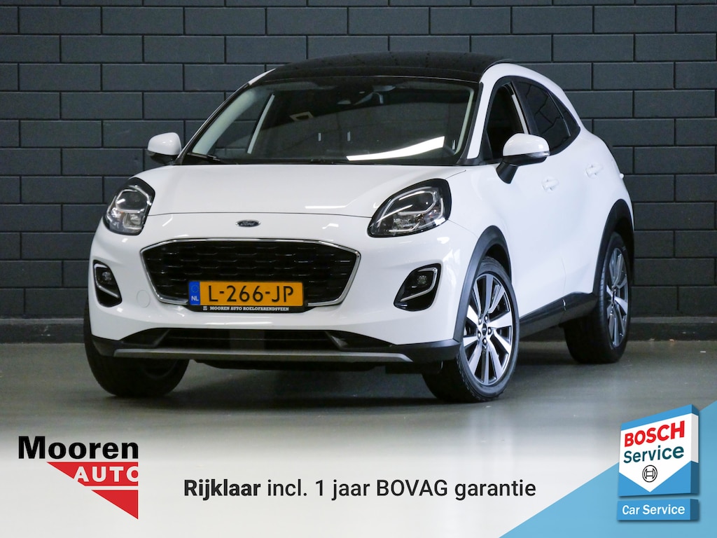 Ford Puma 1.0 EcoBoost Hybrid Titanium X | PANODAK | APPLE CARPLAY | WINTERPACK |