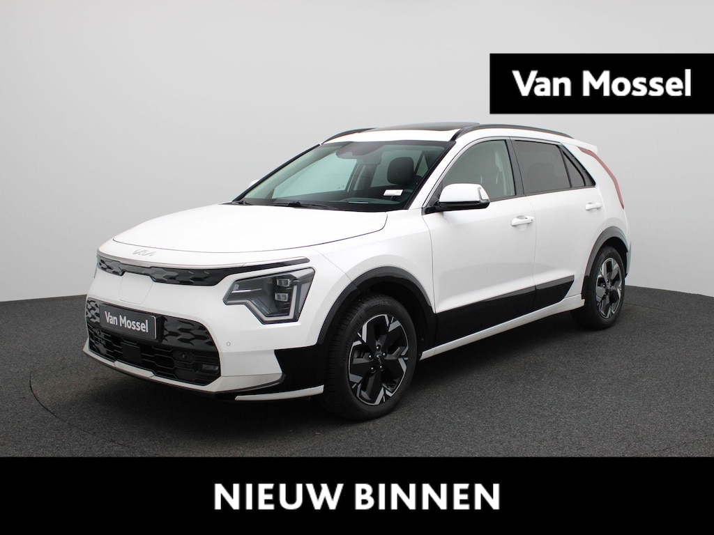 Kia Niro EV DynamicPlusLine 64.8 kWh 204PK | Schuif-/Kanteldak | Head-Up Display | Navigatie | Stoel- en Stuurverwarming | Achteruitrijcamera | Apple CarPlay & Android Auto