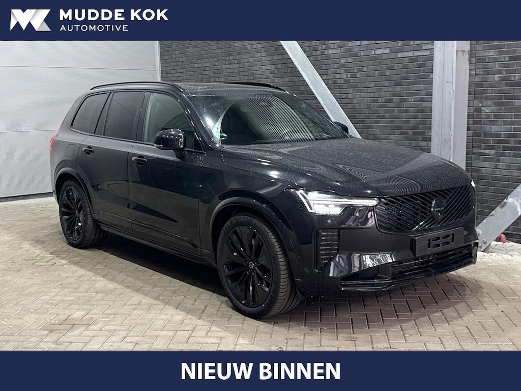 Volvo XC90 T8 Ultra Black Edition | Bowers&Wilkins | Luchtvering | Panoramadak | Trekhaak | 360° Camera | Massage | Stoelventilatie