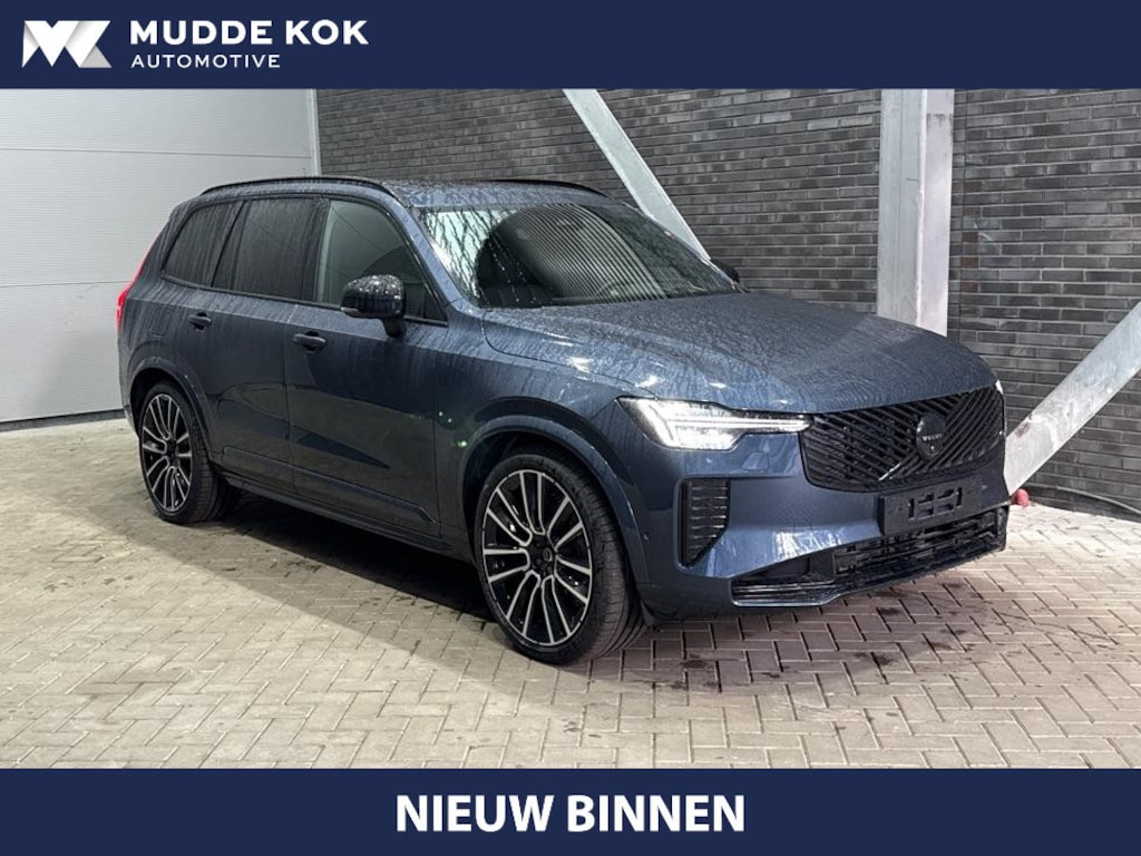 Volvo XC90 T8 Ultra Black Edition | Bowers&Wilkins | Luchtvering | Panoramadak | Trekhaak | 360° Camera | Massage | Stoelventilatie | 22 Inch