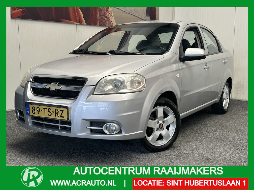 Chevrolet Aveo 1.4-16V CLASS AUTOMAAT CLIMATE CONTROL ELEKTRISCHE RAMEN VOOR EN ACHTER RADIO/CD TREKHAAK 15" LICHTMETALEN VELGEN !