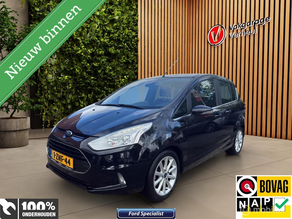 Ford B-Max 1.0 EcoBoost Titanium ✅Trekhaak ✅Navi ✅Nap