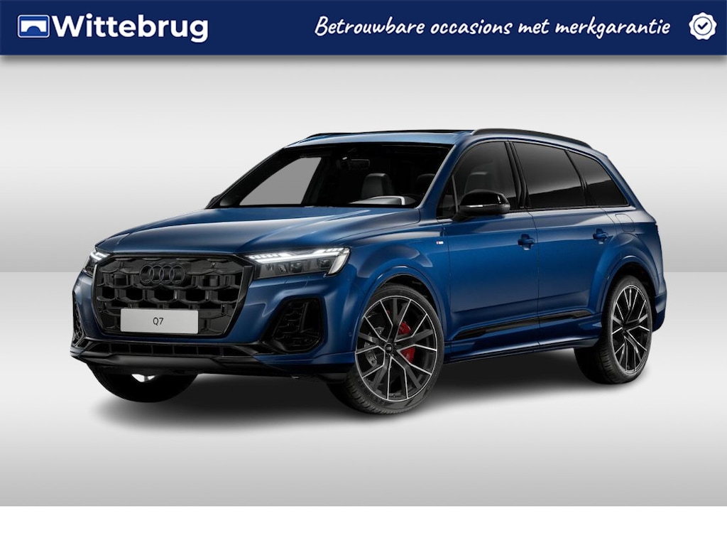 Audi Q7 55 TFSI e 394PK quattro Pro Line S | Panoramadak | vierwielbesturing | Trekhaak | Bang & Olufsen | 22 Inch | 360 camera | Matrix | Onderstelpakket advanced |