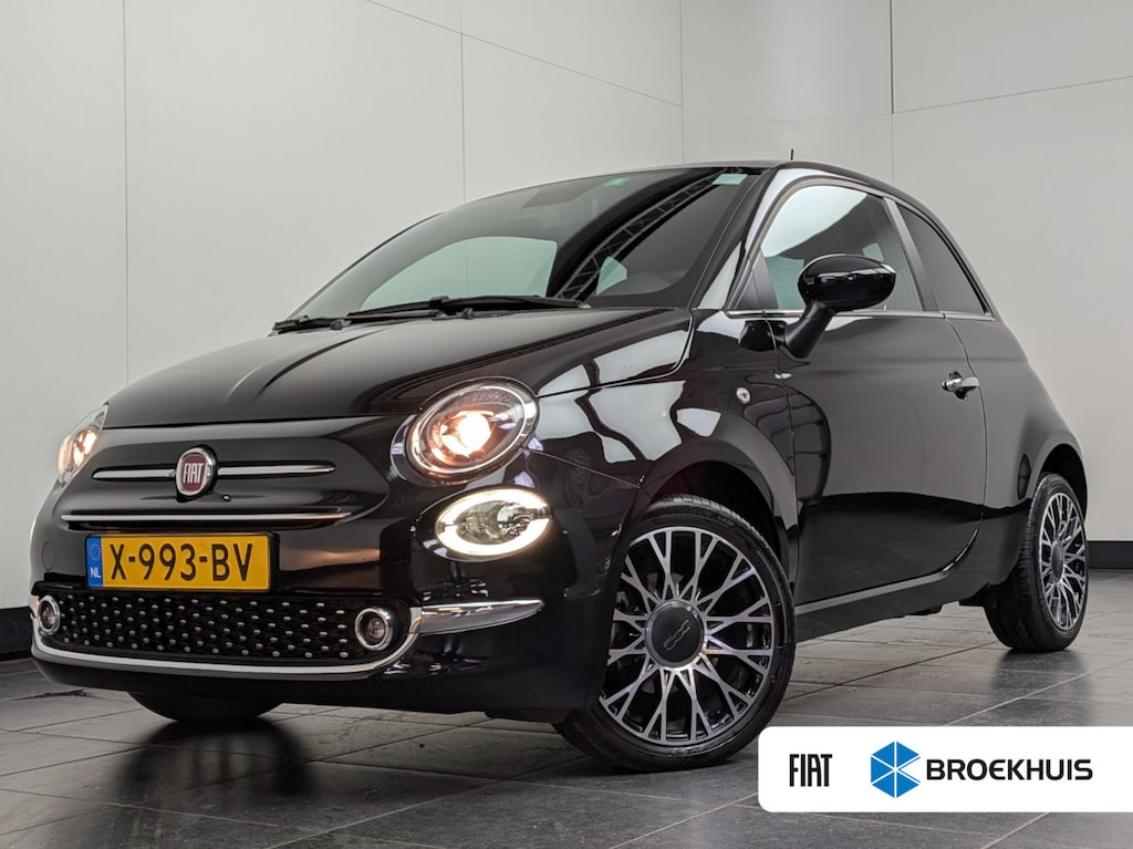 Fiat 500 1.0 Hybrid Dolcevita | Panorama Dak | Climate & Cruise C. | CarPlay | Navigatie | Park Assist | 15" LMV | Comfort Pakket | Tech Pakket | Panorama Dak | Climate & Cruise C. | CarPlay | Navigatie | Park Assist | 15" LMV | Comfort Pakket | Tech Pakket