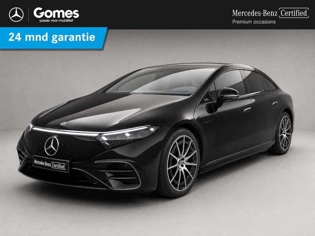 Mercedes-Benz EQS 450+ AMG Line 108 kWh | Beige leder | Hyperscreen |
