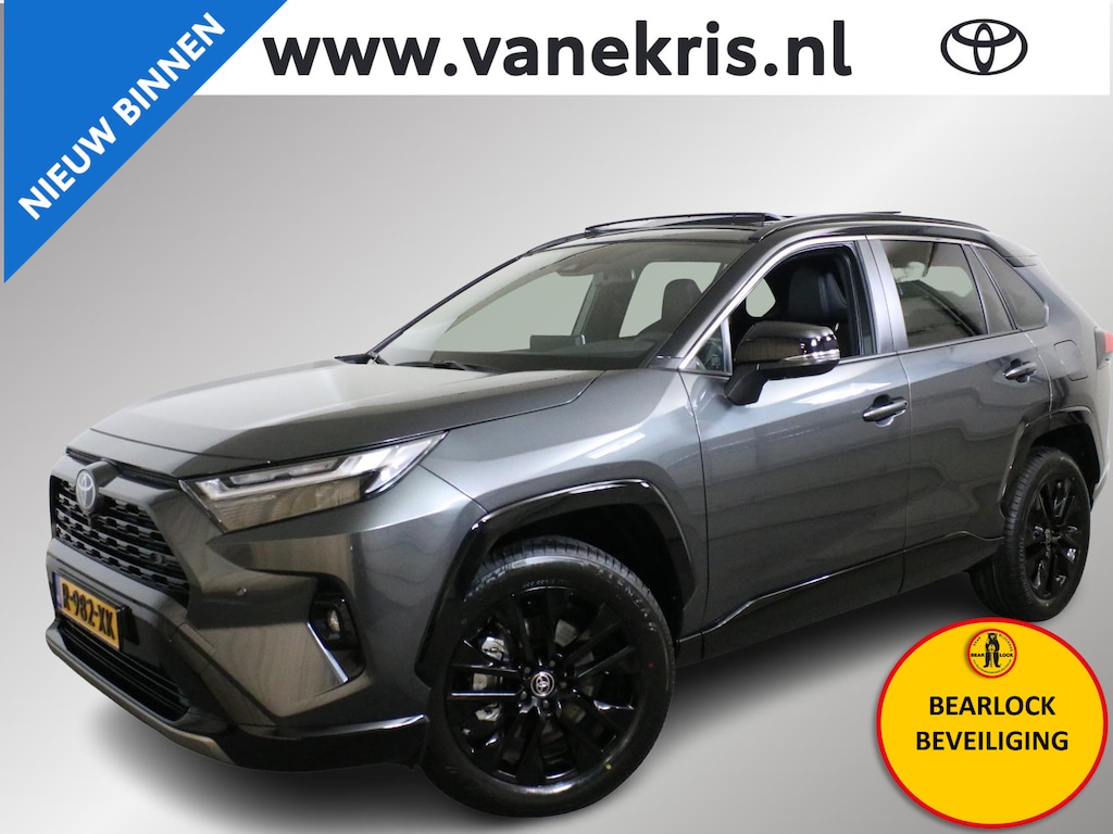Toyota RAV4 2.5 Hybrid AWD Bi-Tone Limited, Bearlock & Alarm, Trekhaak, Panoramadak, 1e eigenaar, Dealer onderhouden!