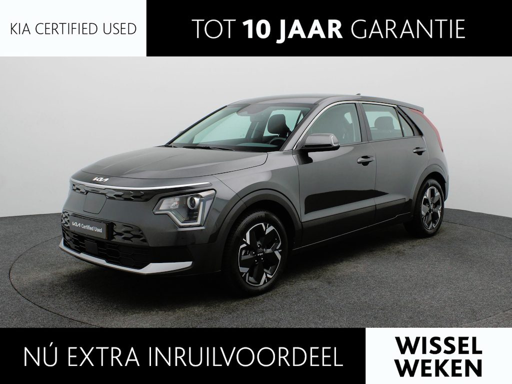 Kia Niro EV Light Edition 64.8 kWh | Navigatie | Climate Control | Lm velgen | Parkeersensoren | Camera | Trekhaak | All Seasons