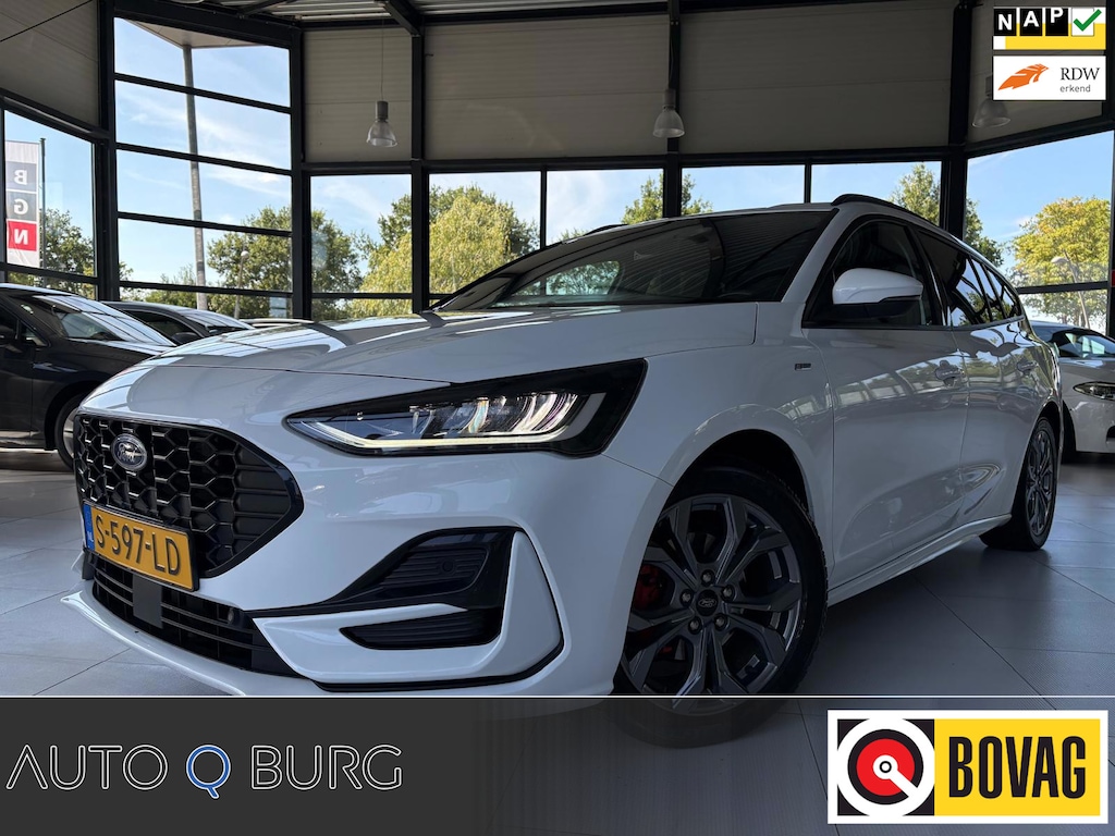 Ford Focus Wagon 1.0 EcoBoost Hybrid ST Line X | Trekhaak | Stoel/Stuur Verwarming | Camera | LED | Climate | Cruise | ORG NL |