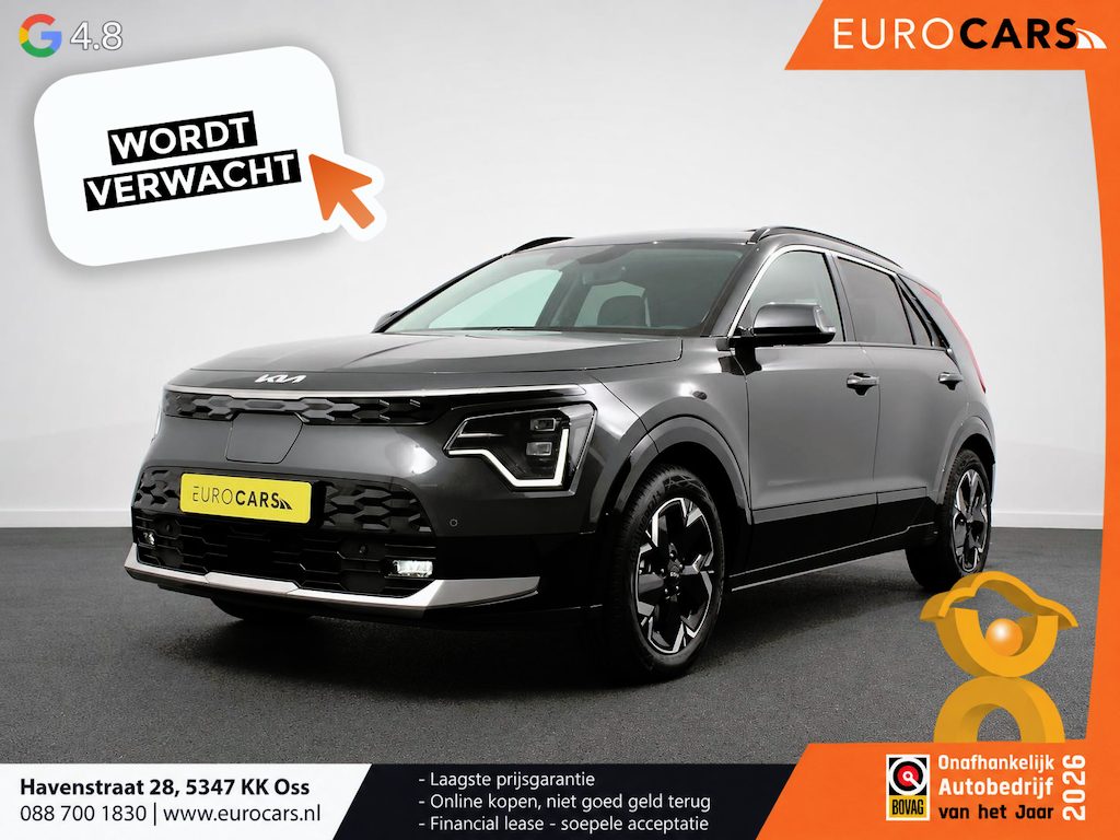 Kia Niro EV DynamicPlusLine 64.8 kWh Nieuw Model!  Navigatie Half Leder Schuif-kantel dak Electrisch bedienbare achterklep DAB Led Camera