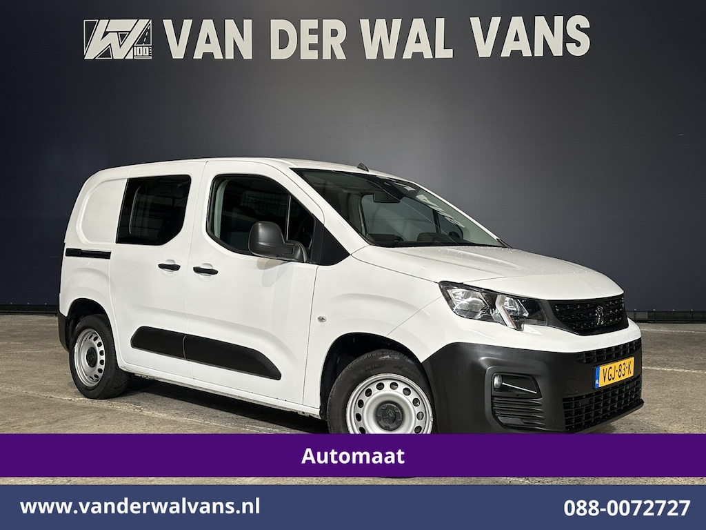 Peugeot Partner 1.5 BlueHDI 131pk Automaat L1H1 Euro6 Airco | Navigatie | Apple Carplay | Cruisecontrol Android Auto, Parkeersensoren