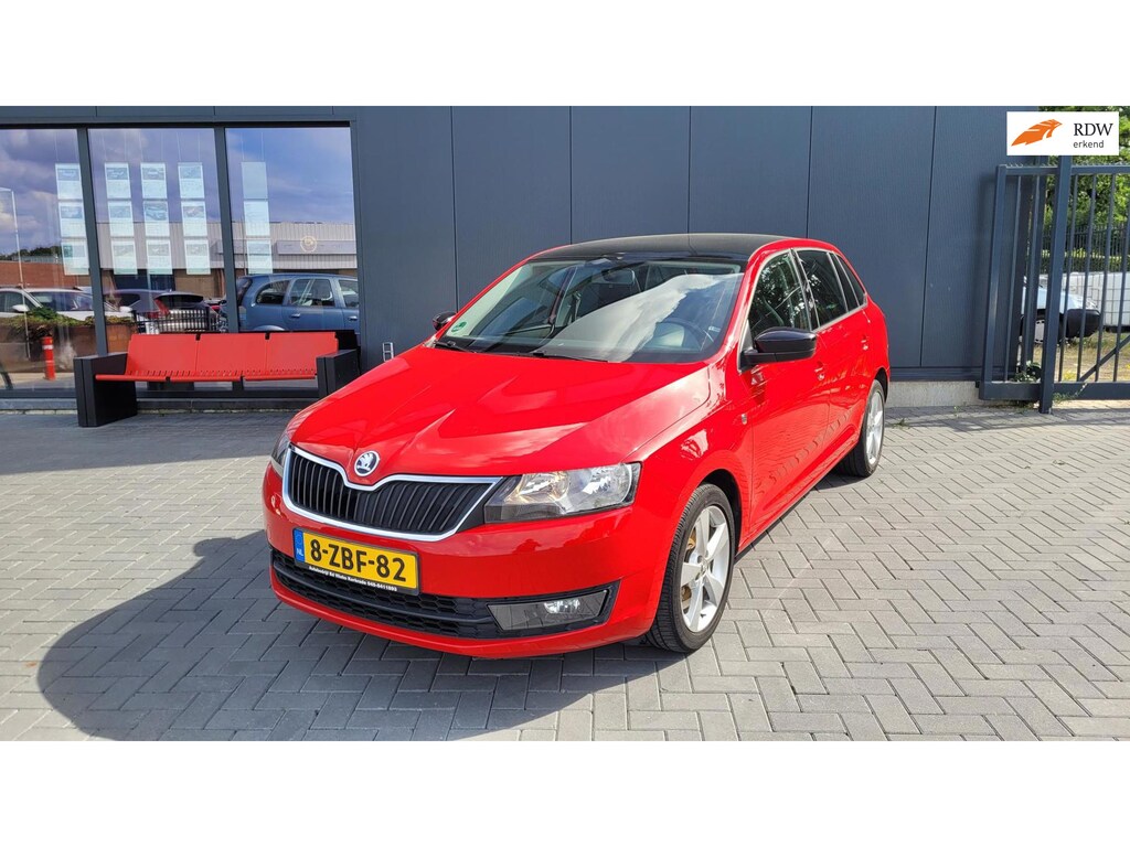 Skoda Rapid Spaceback 1.2 TSI 86 pk Greentech Ambition Businessline *zwart dak*