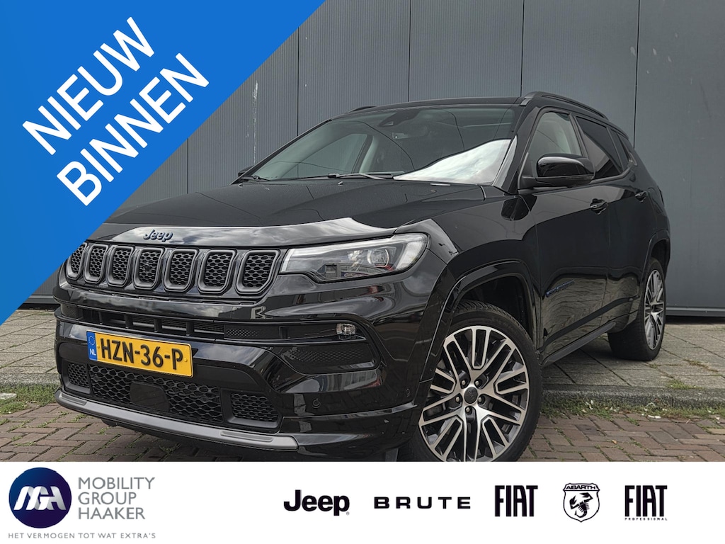 Jeep Compass 4xe 240 Plug-in Hybrid Electric Summit | Apple-Android | Schuif-Kanteldak | Adaptive Cruise Control