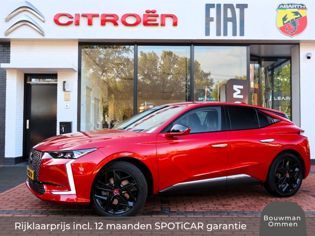 DS 4 E-Tense Plug-in hybride 225PK e-EAT8 Automaat Performance Line +, Rijklaarprijs | Adaptieve Cruise Control | Navigatie | Camera | DAB+ Tuner