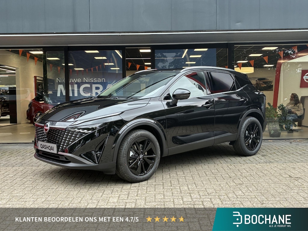 Nissan Qashqai 1.5 e-Power Tekna NIEUW UIT VOORRAAD LEVERBAAR | Elektrisch bedienbare achterklep met sensorsturing | Lederen bekleding | Climate Control | Adaptieve Cruise Control | Stoel- en stuurverwarming | Navigatiesysteem | Elektrisch bedienbare bestuurdersstoel |  10 jaar fabrieksgarantie