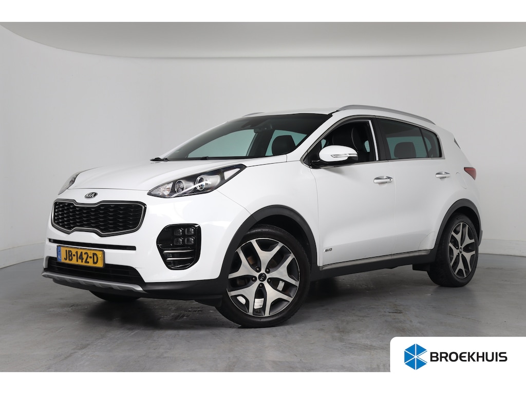 Kia Sportage 1.6 T-GDI 4WD GT-Line First Edition | Dealer Onderhouden! | Trekhaak | Leder | Camera | Clima | Navi | Cruise Control | DAB | Lichtmetalen Velgen