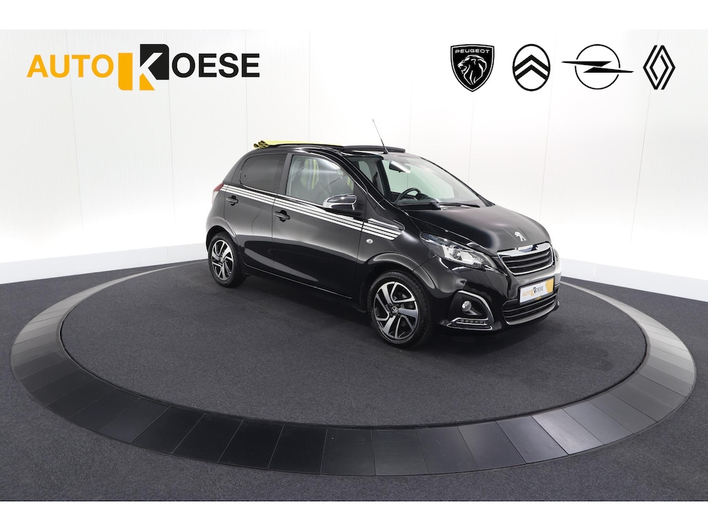 Peugeot 108 1.0 e-VTi Collection TOP! | Elektrisch Vouwdak | Apple Carplay | Climate Control | 15 Inch Lichtmetalen Velgen