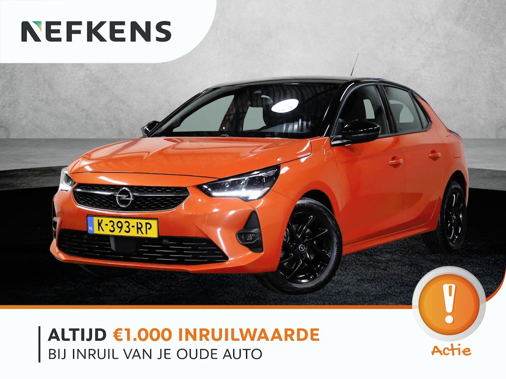 Opel Corsa 100PK GS Line | 1ste eigenaar | Climate | Parkeersensoren | AppleCarPlay/Android | Armsteun | DAB Radio | Navigatie | Keyless | LED lampen | Isofix | Two-Tone |