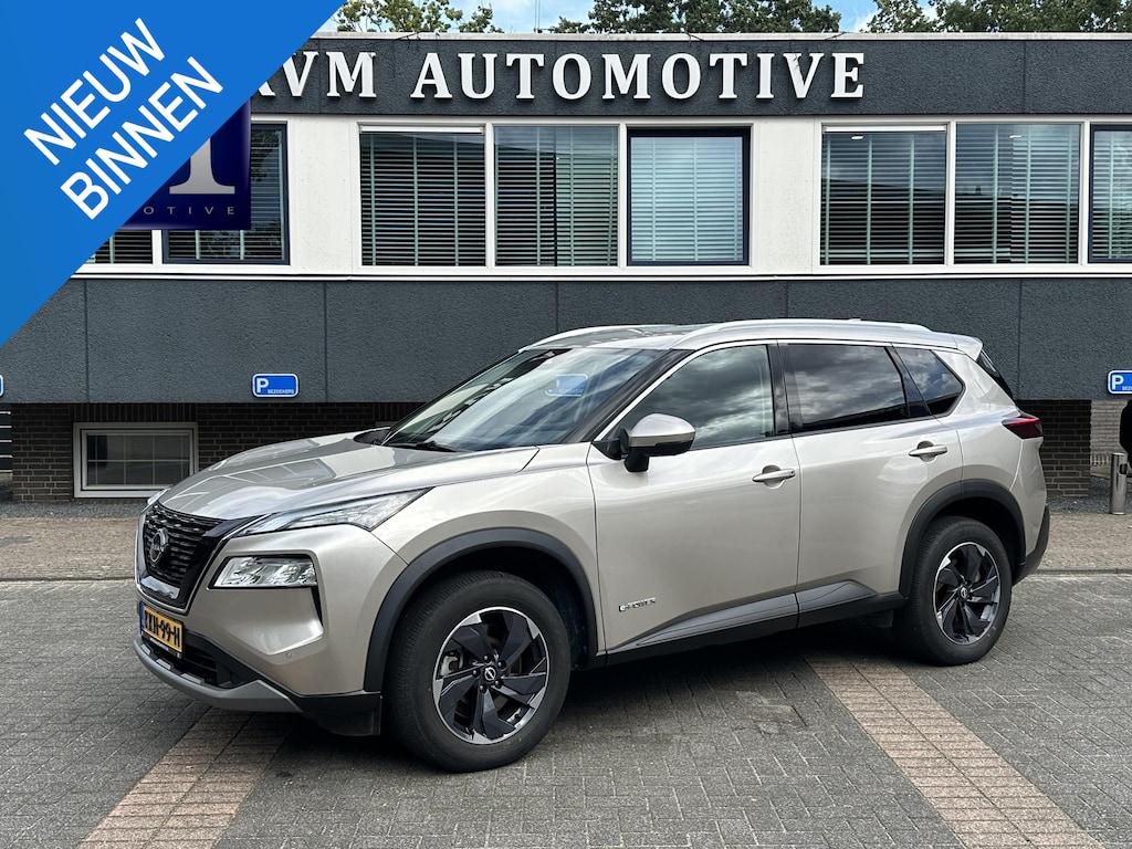 Nissan X-Trail 1.5 e-4orce N-Connecta 4WD 7p. 7 PERSOONS| ACHTERBANK VERWARMD| STOEL + STUURVERWARMING| 360 CAMERA| ELEKTRISCHE ACHTERKLEP| ADAPTIVE CRUISE CONTROL| NISSAN GARANTIE|
