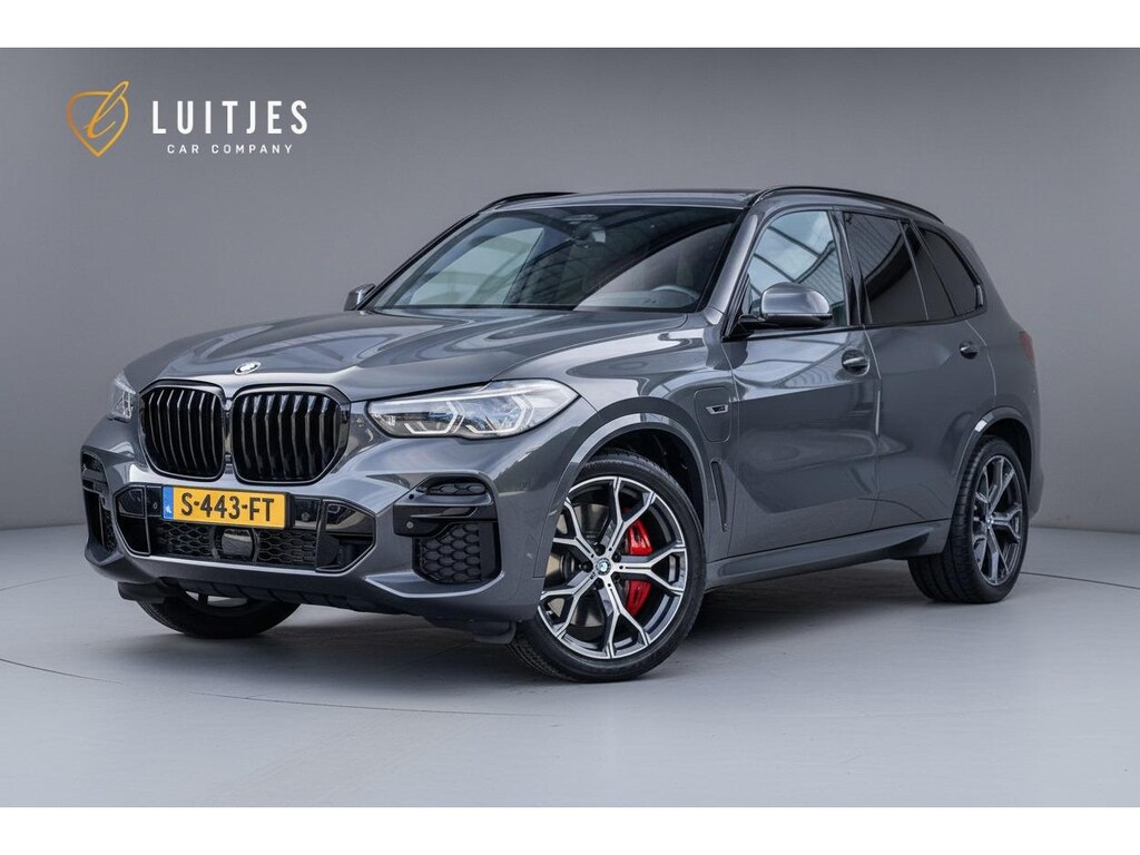 BMW X5 xDrive45e M-Sport Dravitgrau|BTW|Pano|Laser|Elek-Trekhaak|Memory|Winterpakket