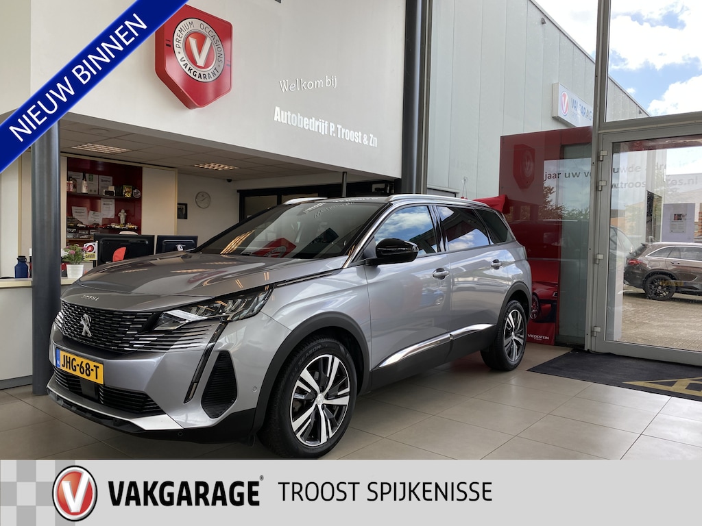 Peugeot 5008 1.2 PureTech Active Pack Business,7 Zitplaatsen,Navigatie,Climate Control,Multifunctioneel Stuur,Bluetooth,Cruise Control,Parkeersensoren,Elektrische achterklep,Privacy glass,Camera,Keyless,Dode hoek waarschuwing buitenspiegels,Digital dash,18 Inch Lmv