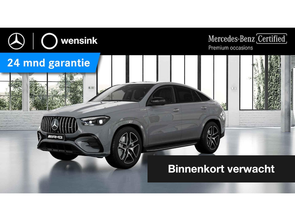 Mercedes-Benz GLE Coupé AMG 53 Hybrid 4MATIC+ Premium Plus | Luchtvering | Burmester | Head Up | Panoramadak | 360 graden camera | Distronic |