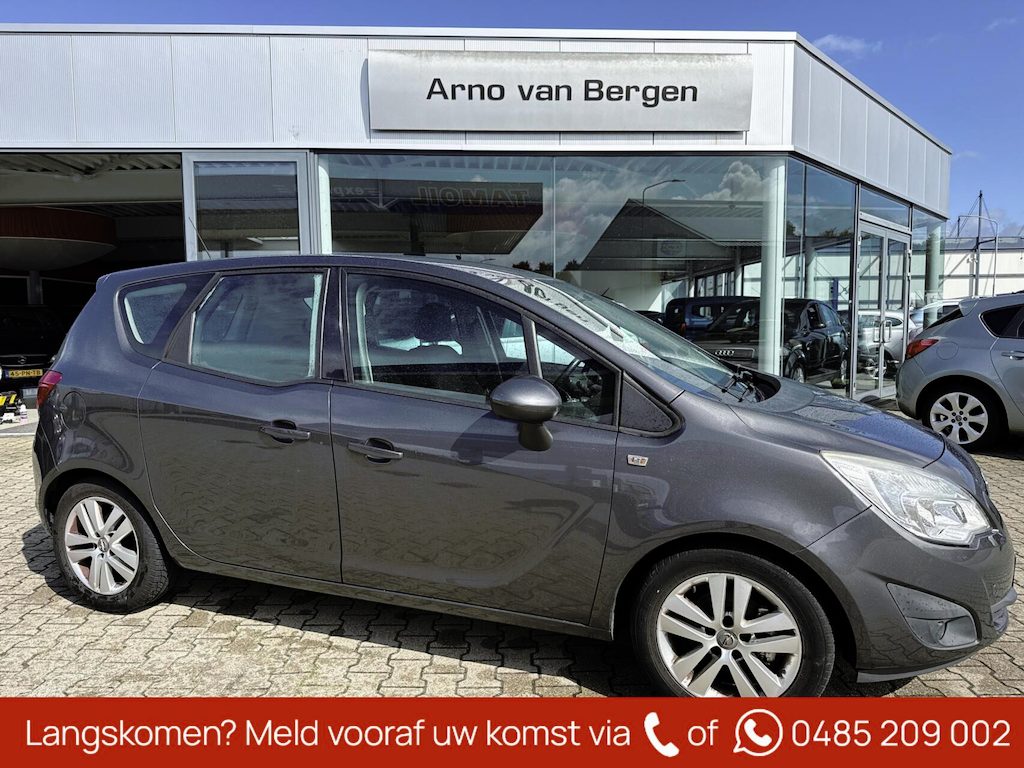 Opel Meriva 1.4 Turbo Edition, airco, cruisecontrol, bluetooth, trekhaak, nette auto !