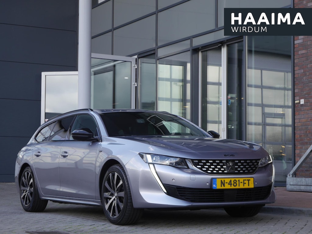 Peugeot 508 SW 1.6 HYbrid Blue Lease GT Line Avantage | Plug in Hybrid | 225 PK | Afneembare trekhaak | 18 inch Lichtmetalen velgen | Elektrisch te openen kofferbak | Adaptive cruise control | Stoelverwarming