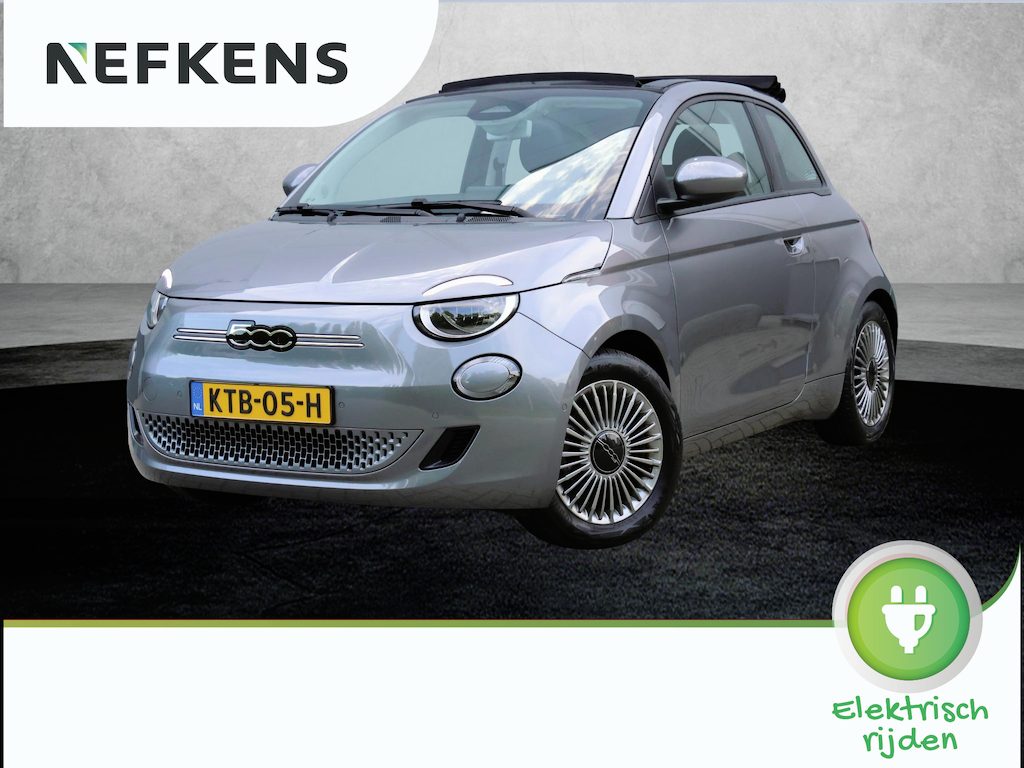 Fiat 500C Icon 42 kWh | Accu 95% | Camera | Apple Carplay/Android Auto | Verwarmde voorstoelen | Climate Control