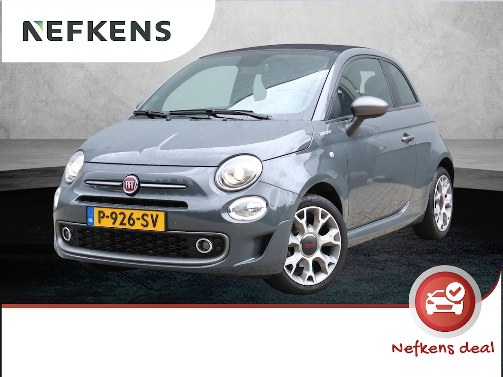 Fiat 500C 1.0 Hybrid Sport Parkeersensoren Achter | Apple Carplay/Android Auto | Cruise Control | Climate Control