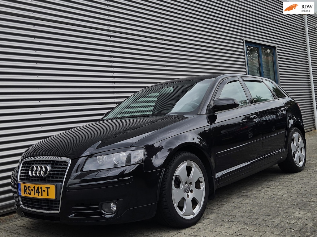 Audi A3 Sportback 2.0 FSI 150Pk Attraction AUT 11-2006 Phantom Black Pearl