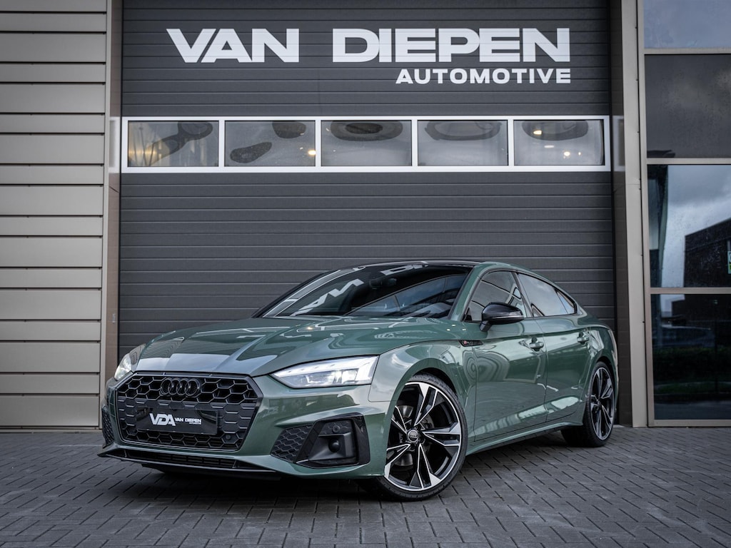 Audi A5 Sportback 40 TFSI S edition 3xS-Line - DistrictGreen l B&O l Camera l Matrix