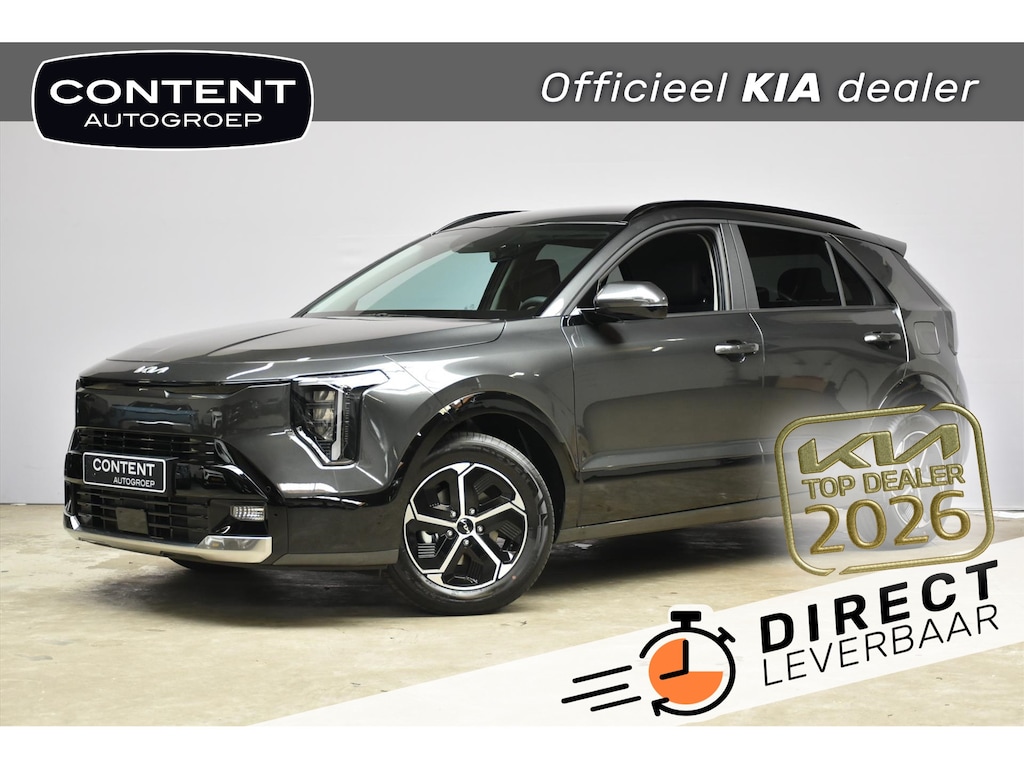 Kia Niro Hybrid 1.6 GDi 138pk DCT6 DynamicLine Direct leverbaar!