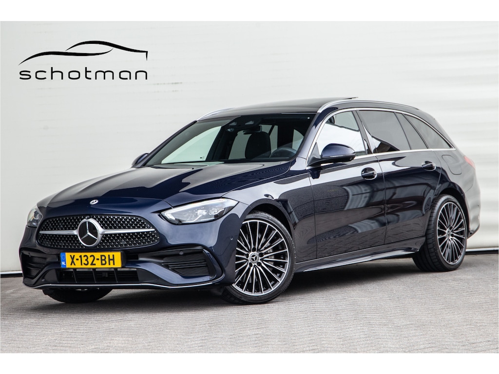 Mercedes-Benz C-klasse Estate 300 e AMG Premium, Pano, Distronic, 19" Hybrid 2022
