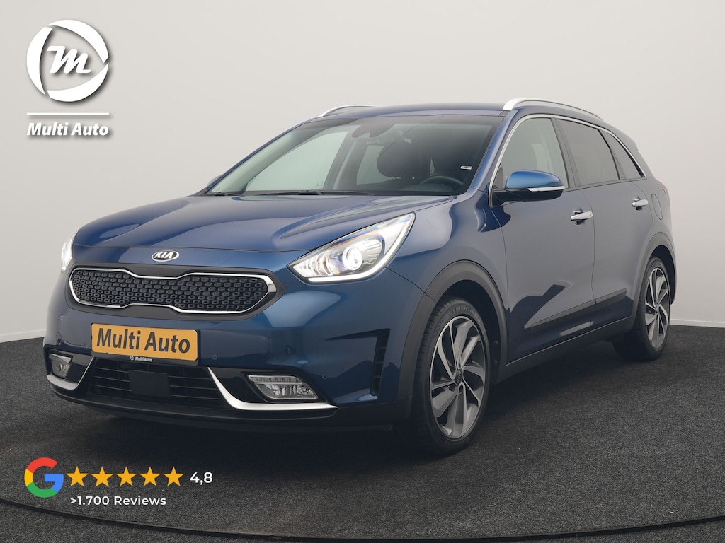 Kia Overige Niro 1.6 GDi DynamicPlusLine 141pk | Adaptive Cruise | Camera | JBL Audio | Sportstoelen & Stuur Verwarmd | Keyless | Blis | Apple Carplay | Navigatie | DAB | Hybrid |