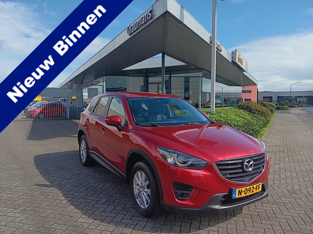 Mazda CX-5 2.0 SkyActiv-G 160 SKYLEASE+ 4WD, AUTOMAAT, Leder, PDC, Navi, Trekhaak etc. incl. 12 MND BOVAG-garantie