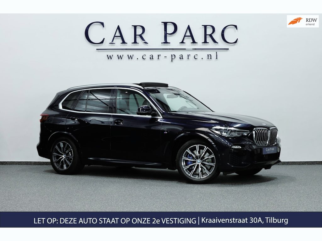 BMW X5 XDrive45e M-sport LED/VIRTUAL/SFEER/LUCHT/PANO/LEER+S.VERWARMING+MEMORY/20" LMV/360 CAM/ACC/ECC/12 MND GARANTIE!