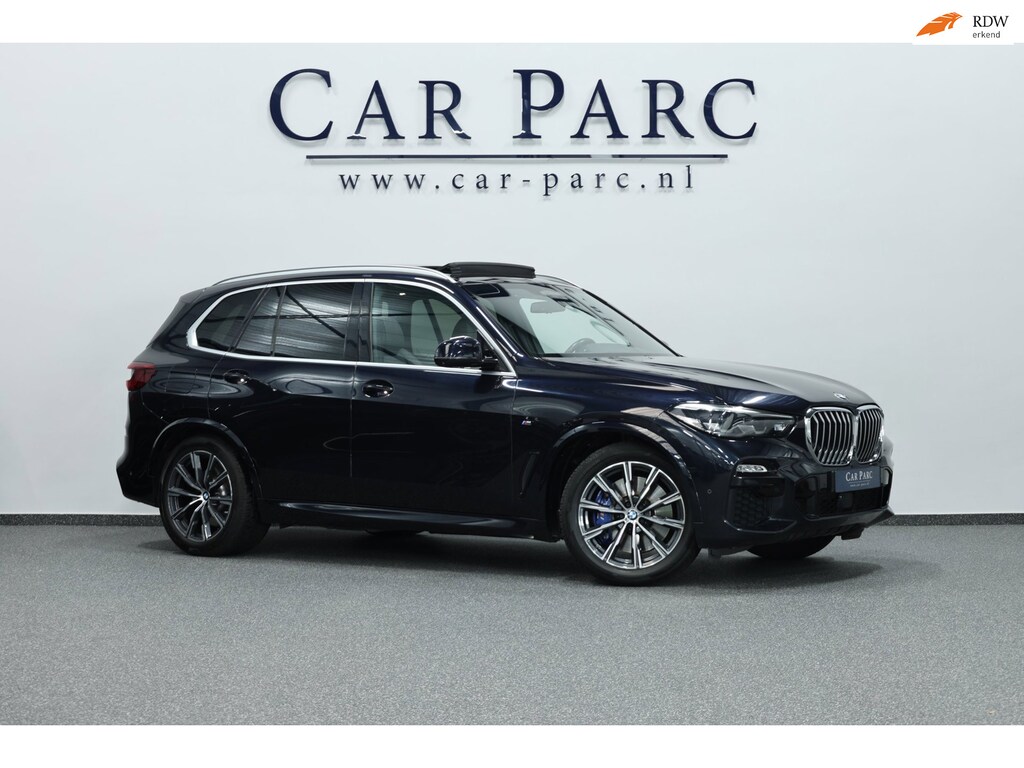 BMW X5 XDrive45e M-sport LED/VIRTUAL/SFEER/LUCHT/PANO/LEER+S.VERWARMING+MEMORY/20" LMV/360 CAM/ACC/ECC/12 MND GARANTIE!