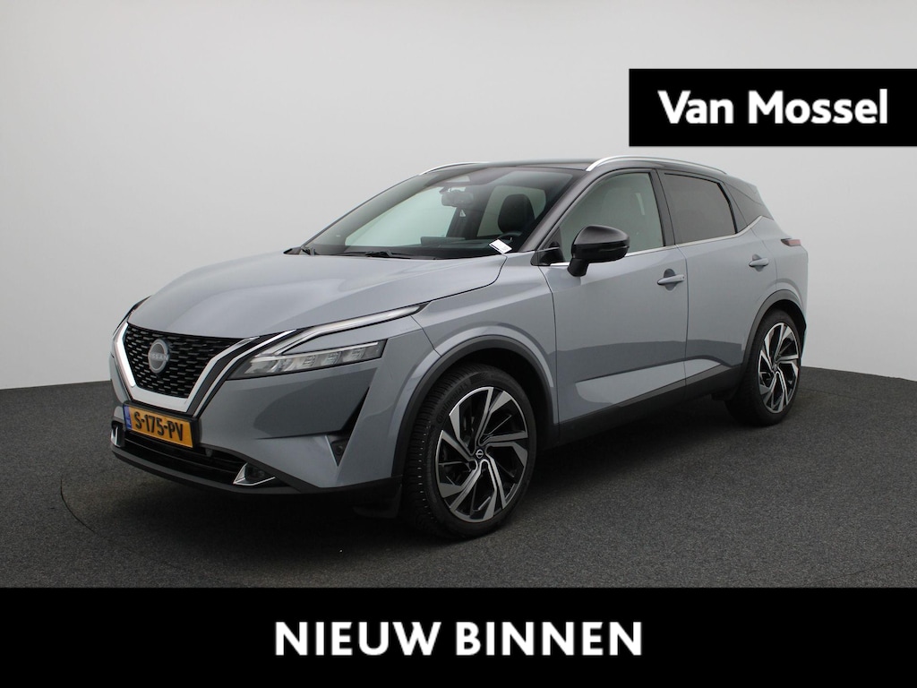 Nissan Qashqai 1.3 MHEV Xtronic Tekna Plus 158PK | Automaat | Head-Up Display | Stoelmassage | BOSE Audio | 20'' Inch Velgen | 360 Camera | Apple CarPlay & Android Auto