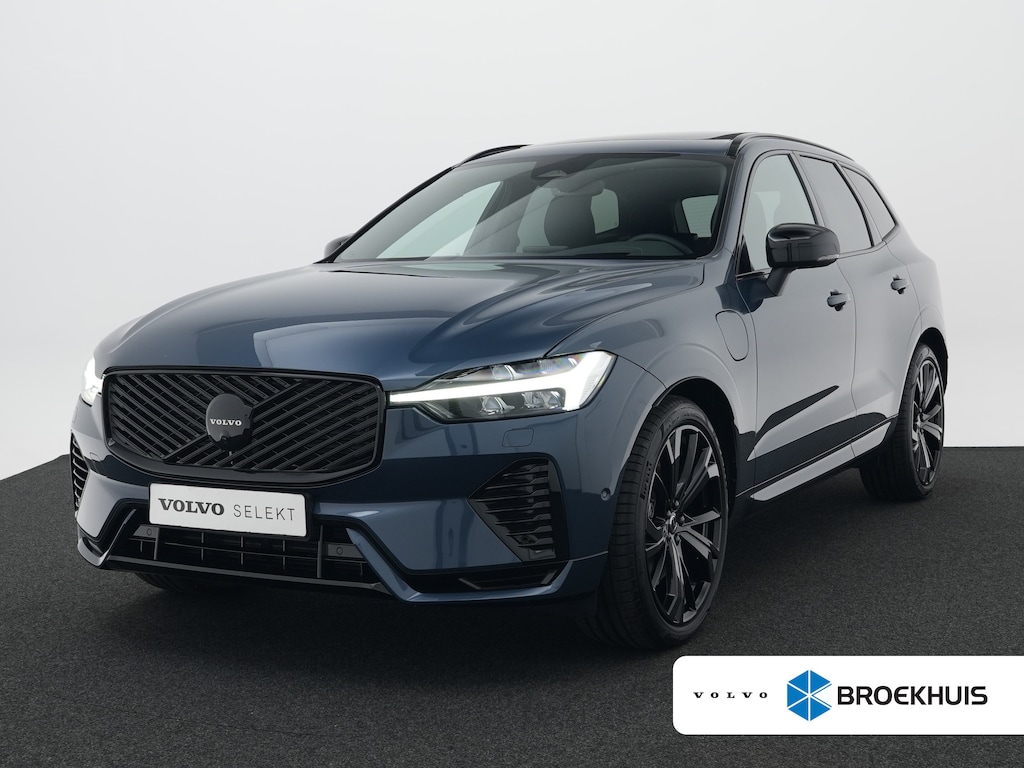 Volvo XC60 T6 Recharge AWD Ultra Black Edition | Luchtvering | Head-Up | 360° | Harman/Kardon | Panoramadak | Trekhaak | Nappa Sportstoel